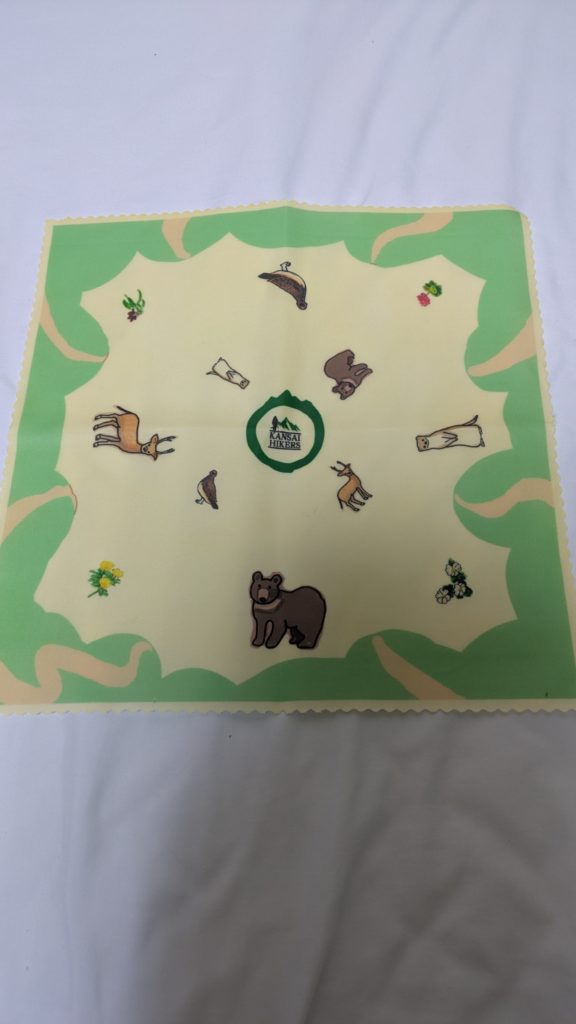 関西ハイカーズ新グッズ「みつろうラップ」が完成しました！