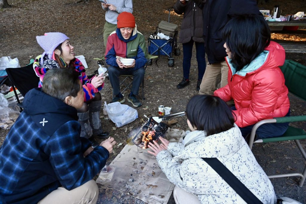 新年焚き火の会in大泉緑地！