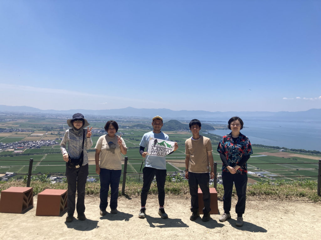 琵琶湖を望む近江八幡低山縦走　ラコリーナ近江八幡でご褒美グルメ