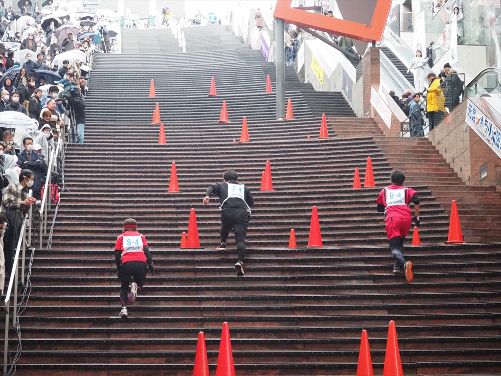 「第29回ＪＲ京都駅ビル大階段駈け上がり大会」～天まで翔けろ！春よ来い！～