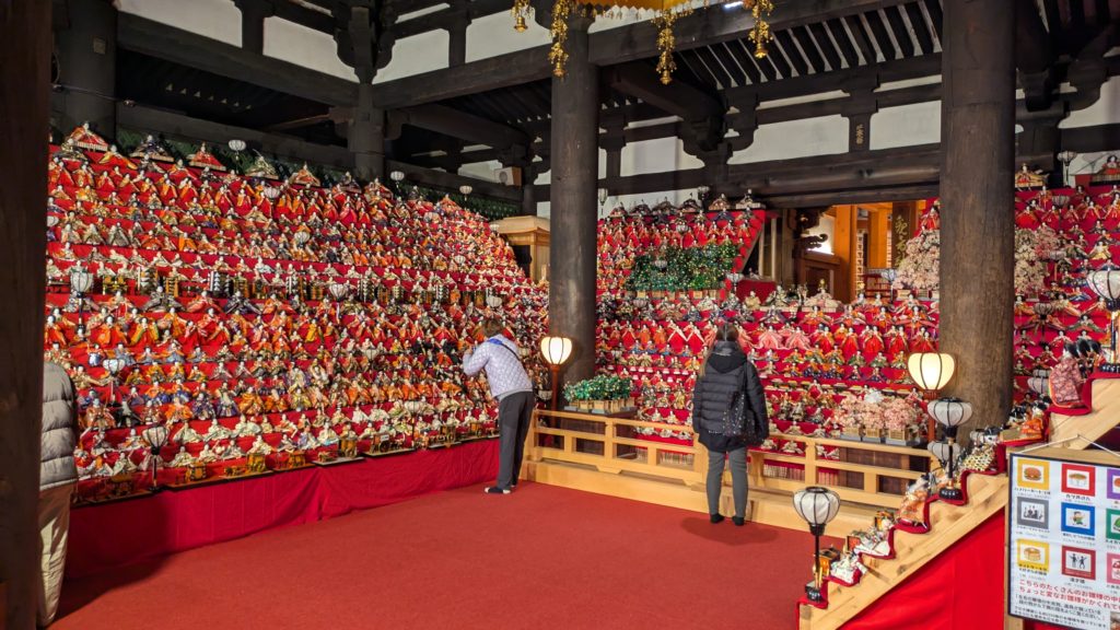 第2回町家のひな祭り開催！　高取城跡と壷阪寺ハイキング