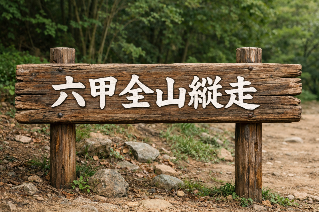 六甲全山縦走【西→東へ】シリーズ①　須磨浦公園〜高取山